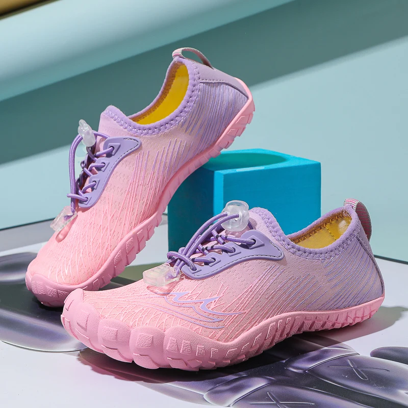 

Kid Outdoor Water Shoes Barefoot Aqua Sock Swimming Breathable Hiking Wading Beach Outdoor Upstream Sneakers Toddler/Little/Big