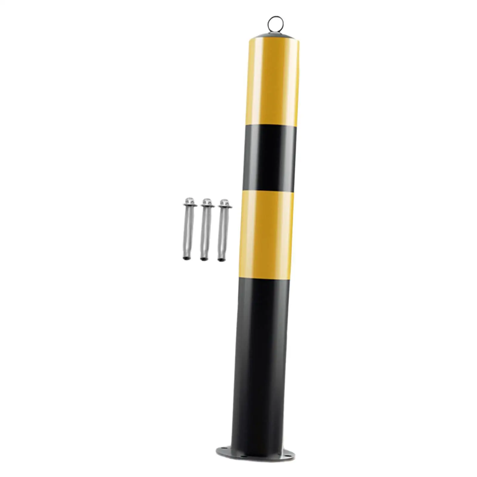 Bollard Post 60cm H Protector Accessories for Sidewalks Parking Supermarkets