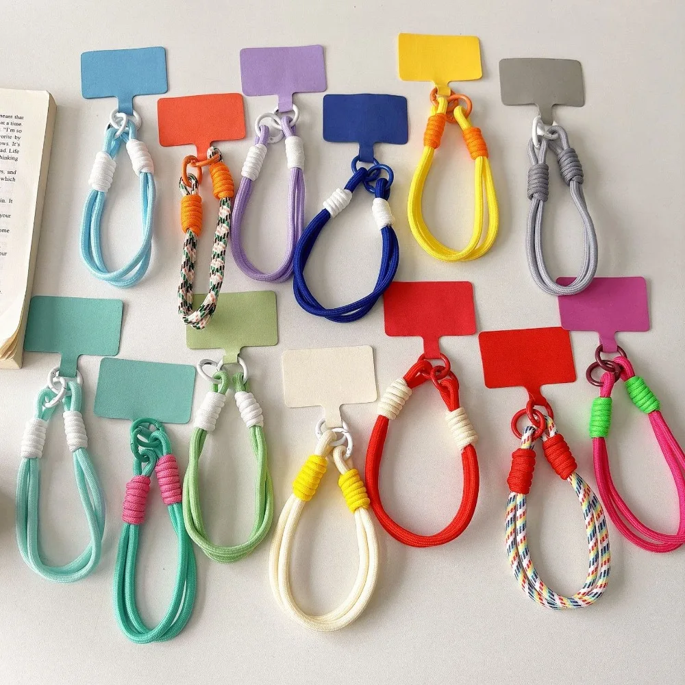 

Подвески для мобильного телефона ручной работы, универсальный чехол для телефона, ремешок на запястье, спортивный браслет на открытом воздухе с защитой от потери, подвесной шнур для карт, подвеска