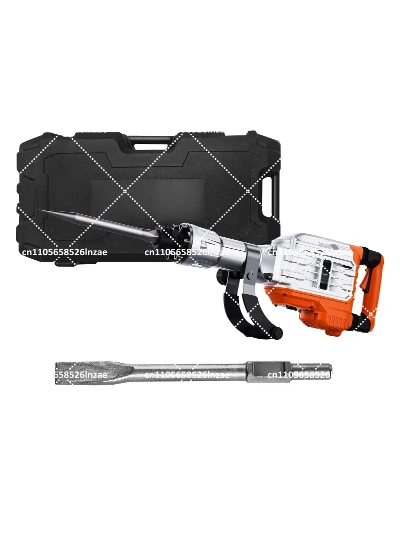 

Heavy Duty Electric Jack Hammer 1500W Concrete Breaker with 4 Chisels
