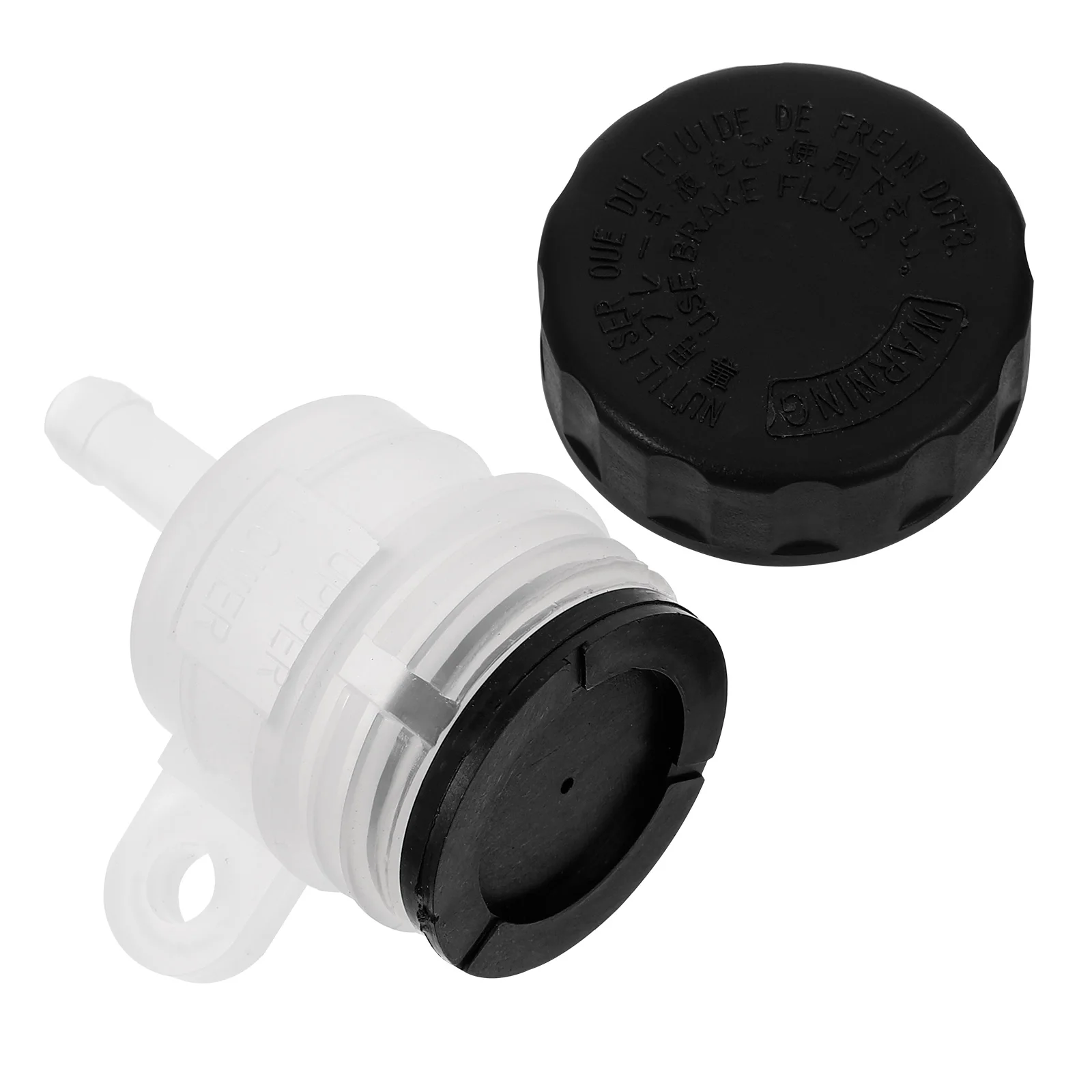 

Rear Brake Master Cylinder Motorcycle Brake Fluid Reservoir Oil Cup Reservoir Bottle for Off-Road Motorcycles Go-Karts