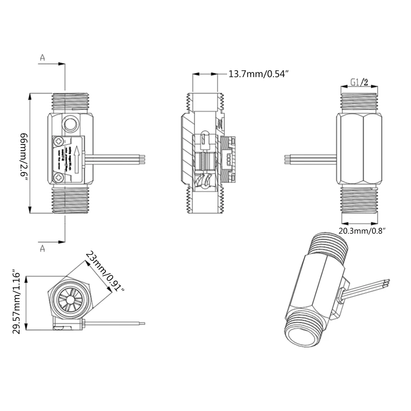 PXPD Micro filtro a connessione rapida depuratore d\'acqua filtro a particelle di sabbia a maglie anteriori