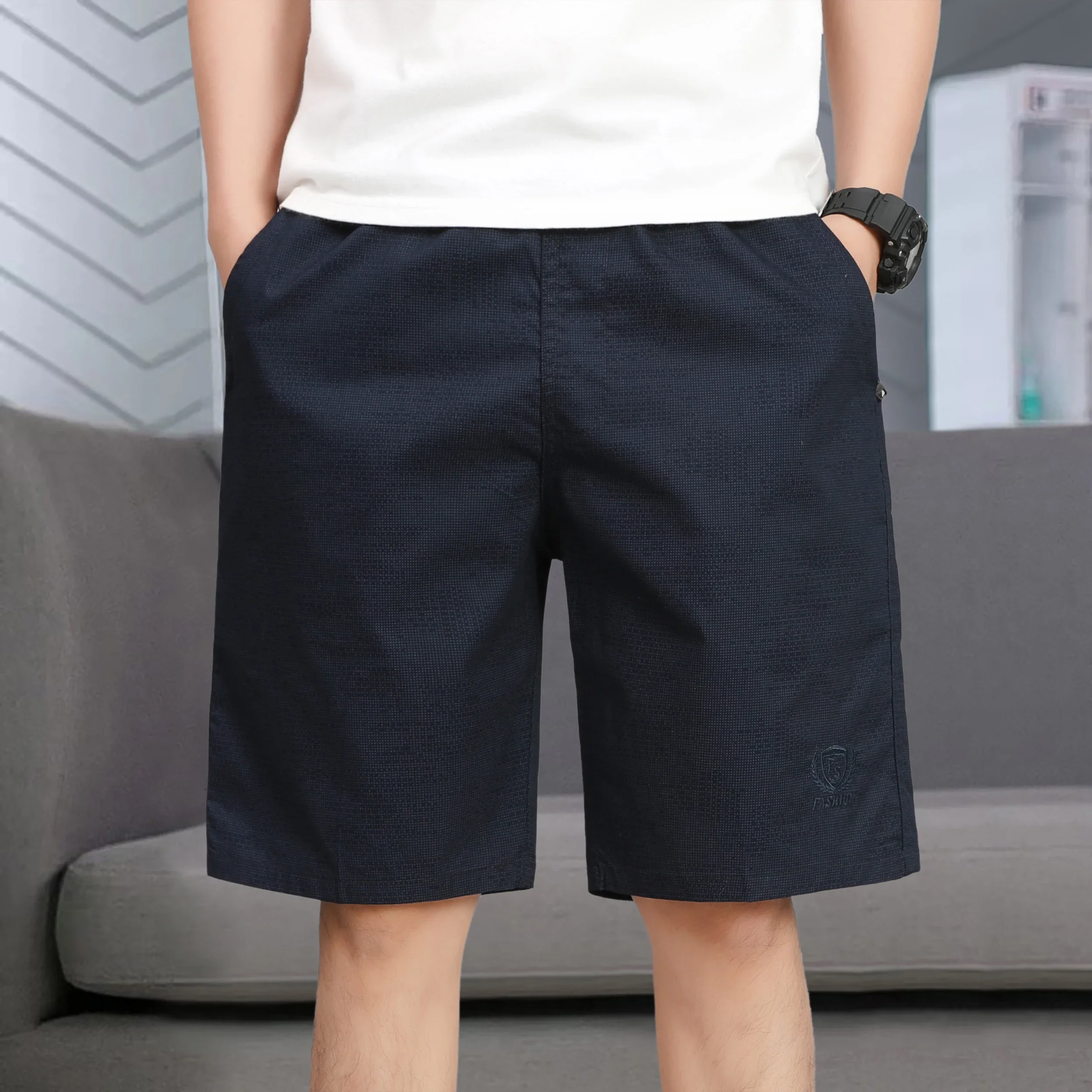 LIBIELIY New Shorts Men's Summer Thin Section Casual Quick Dry Five-minute Pants Loose Large Size Sports Pants