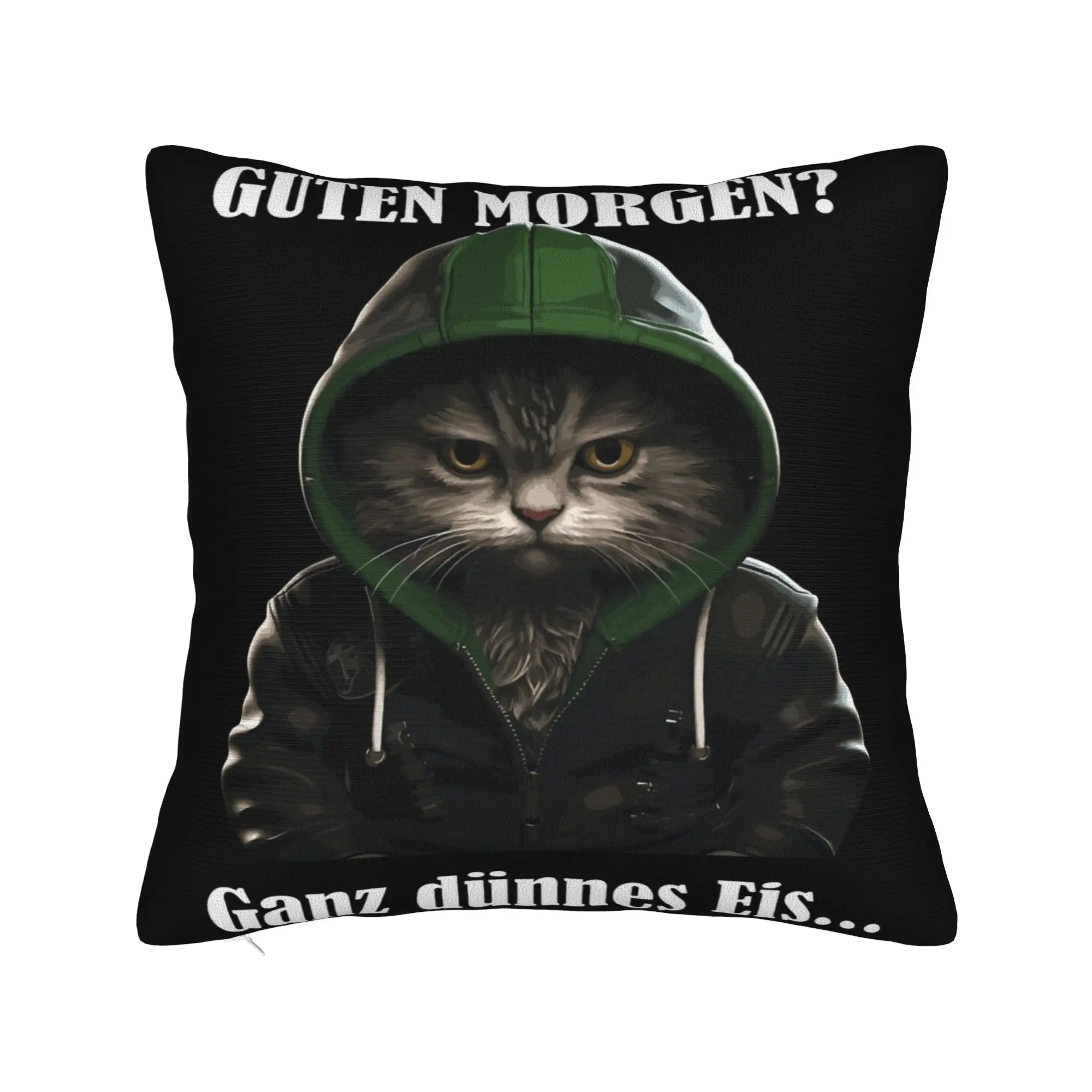 Guten Morgen Ganz Dünnes Eis Pillowcase Stuff Soft Cushion Cover Decor  Throw Pillow Case Cover Home Multiple Sizes