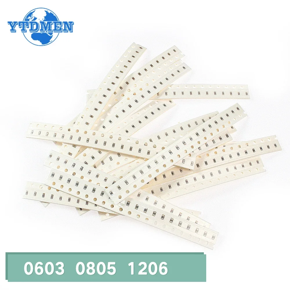 320PCS 16values 0603 0805 1206 SMD Capacitor Kit 10P-226M Sample Capacitors Set 102 103 104 105 10P 33P 47P 220P 470P