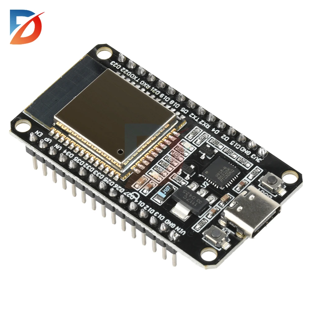 Placa de desarrollo ESP32 ESP-WROOM-32 WIFI Bluetooth IoT versión FT232 versión CP2102 TYPE-C 30P para Arduino