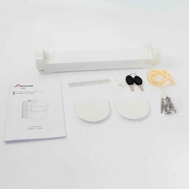 TYTXRV RV المرحاض التخييم قافلة المحمولة السفر كاسيت المرحاض مع 17.2L خزان الصرف الصحي للمنزل المتنقل كرسي مرحاض المرحاض #6