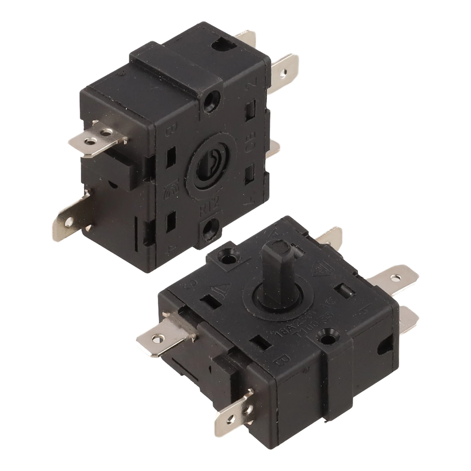 5-pin Switch Electric Heater Switch Contact Type 3NC 1NO Metal Material Timer Accessory Relay Smart Remote Control