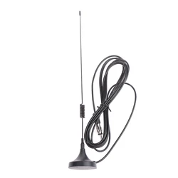 Universal Car FM antenna Car Signal Booster Antenna Auto Stereo Radio FM/AM Signal Aerial Magnetic Base 30.5cm