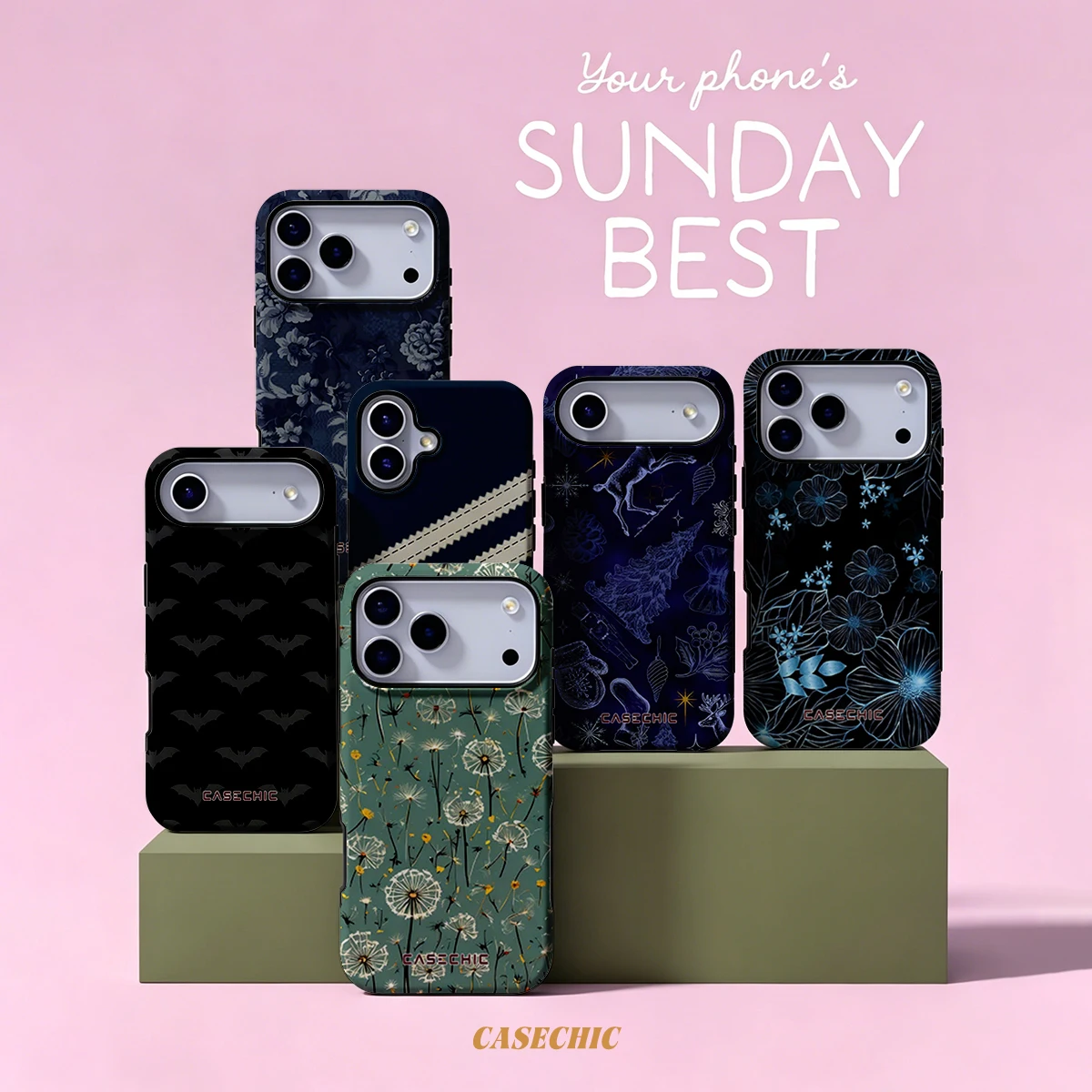 Dandelion Case for Samsung Galaxy S26 S25 S24 S23 Ultra Drop Resistant Glossy Dual-Layer Cover CaseChic