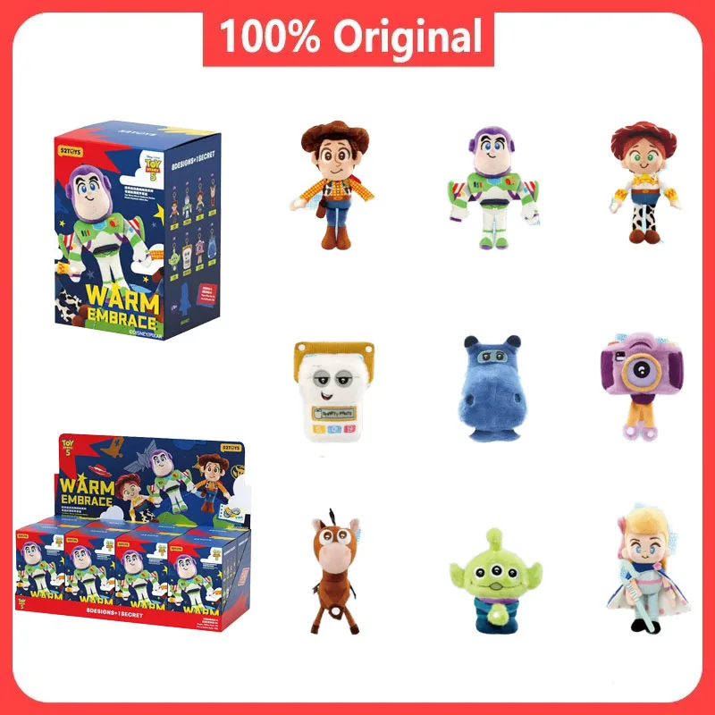 

New in Stock 52toys Toy Story 5 Blind Box Toy Story Hug Me Series Party Doll Blind Box Toys Cute Pendant Toys Kid Birthday Gifts