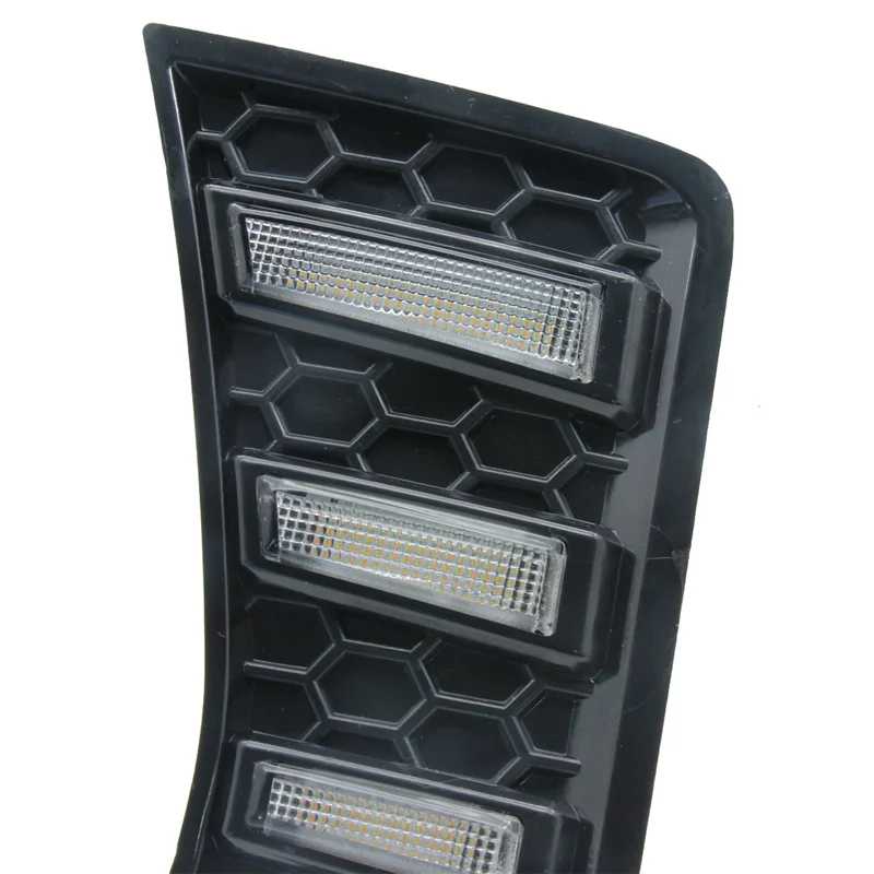

H5-Bi-Color Turn Signals Daytime Running Lights Fog Lights Signal Lights For Mustang Replacement