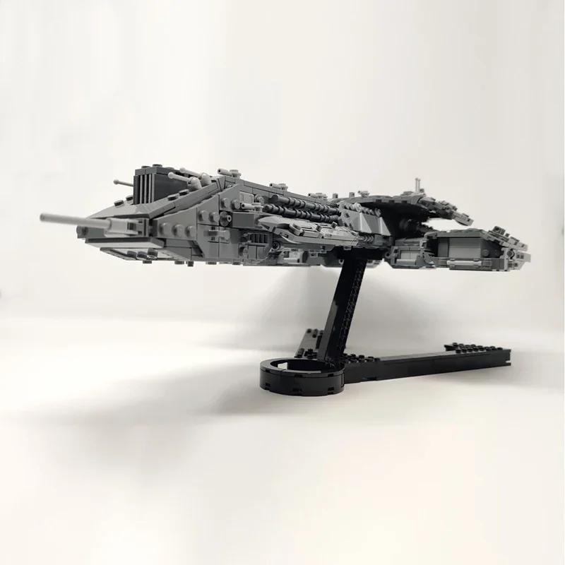 Popular Movie Model MOC Building Bricks Space Aircraft Carrier Modular Technology Gifts Holiday Assemble Children Toys Suit