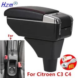 For Citroen C3 C4 Armrest Box For Citroen C3 C4 Car Armrest box Storage box Interior Dedicated Retrofit parts Car Accessories