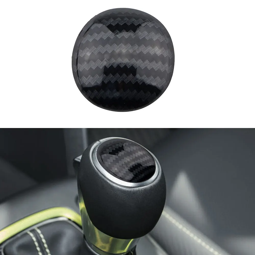 For Hyundai Encino Kona Kauai SUV 2018-2022 AT Car Gear Shift Knob Head Cover Trim Interior Accessories Car Sticker Styling
