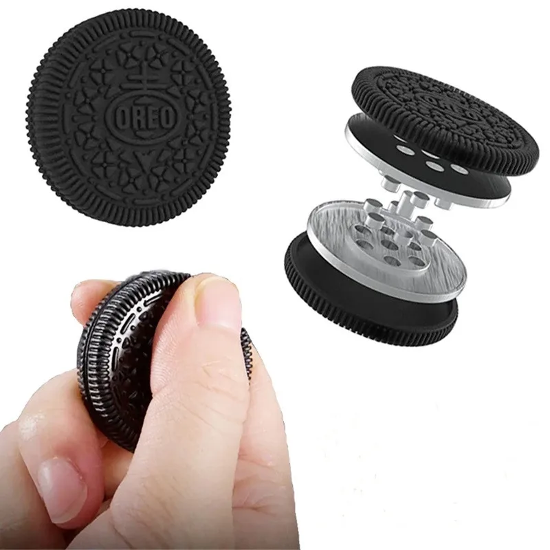 Metalen Magnetische Munt Gyro Fidget Spinner Edc Autisme Pop Antistress Hand Spinner Draaiende Gyroscoop Reliëf Stress Volwassen Speelgoed