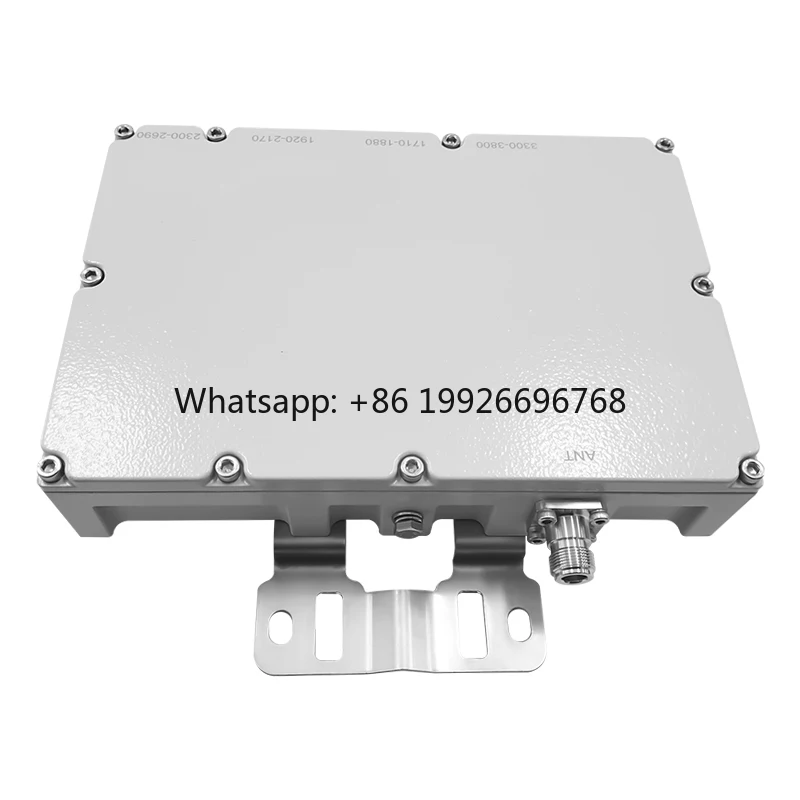 Low PIM Quadplexer 1710-1880MHz 1920-2170MHz 2500-2690MHz 3300-3800MHz Quad-band Combiner