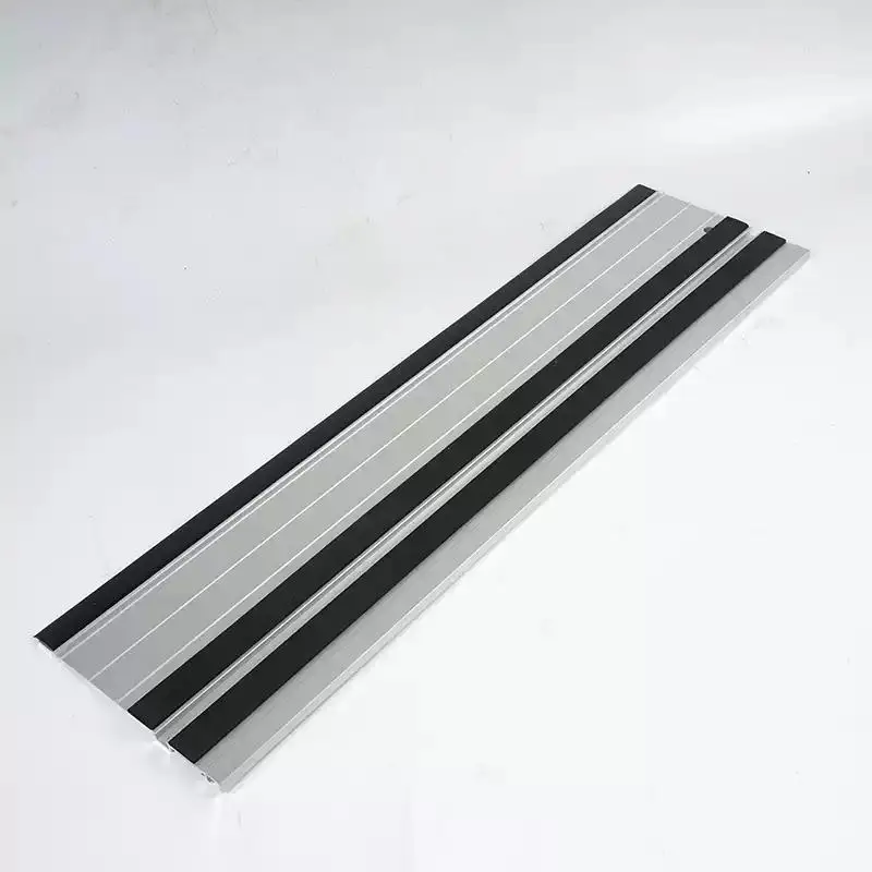 1Set 60/80CM Carpentry Guide Rail with Protective Caps, Track Saw Rail Woodworking Tool