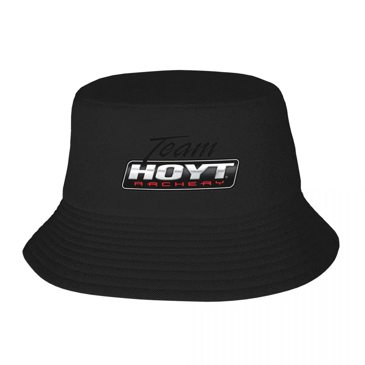 New Team Hoyt Archery Symbol Bucket Hat Fishing Caps custom hats Luxury Woman Hat Men's