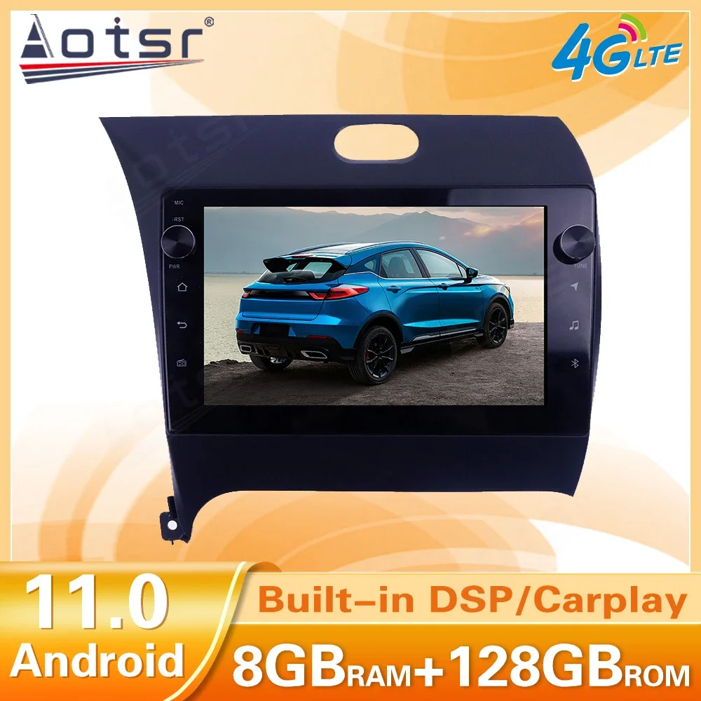 Recorder Android 13 Carplay For KIA Cerato K3 Forte 2012 -2016 Screen Car Radio With Central Multimedia Player Stereo Head Unit