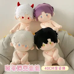 Love and Deepspace Plush Peripheral Sylus Xavier Zayne Rafayel Anime Action Figure 40cm Cotton Doll Pillow Girl Collection Gift
