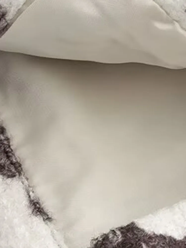 

HH Spring Fashion Woman Coats Turn-Down Collar Long Sleeves Pockets Tassel Decoration Single-Breasted Female High Street Jacket