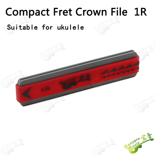 Imagen 2 del producto Diapasón de guitarra acústica eléctrica, bloque de archivo de corona de alambre, archivo moldeador de doble cara, herramienta de nivelación de archivo curvo