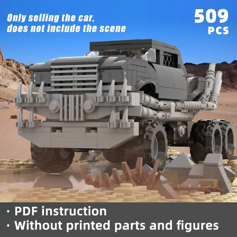 

classic mad movie sci-fi action film bricks movie car blocks tanker truck vehicle moc modified war fans gift present product