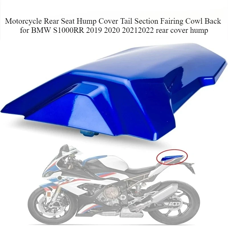 

Motorcycle Rear Seat Hump Cover Tail Section Fairing Cowl Back for BMW S1000RR S1000 RR 2019 2020 20212022 rear cover hump