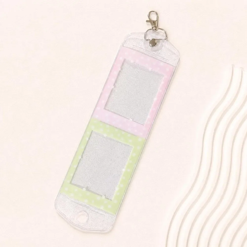 Cute A6 Notebook Lined Paper Color-blocking Journal with Lanyard Snap Button Closure Diary Note Taking