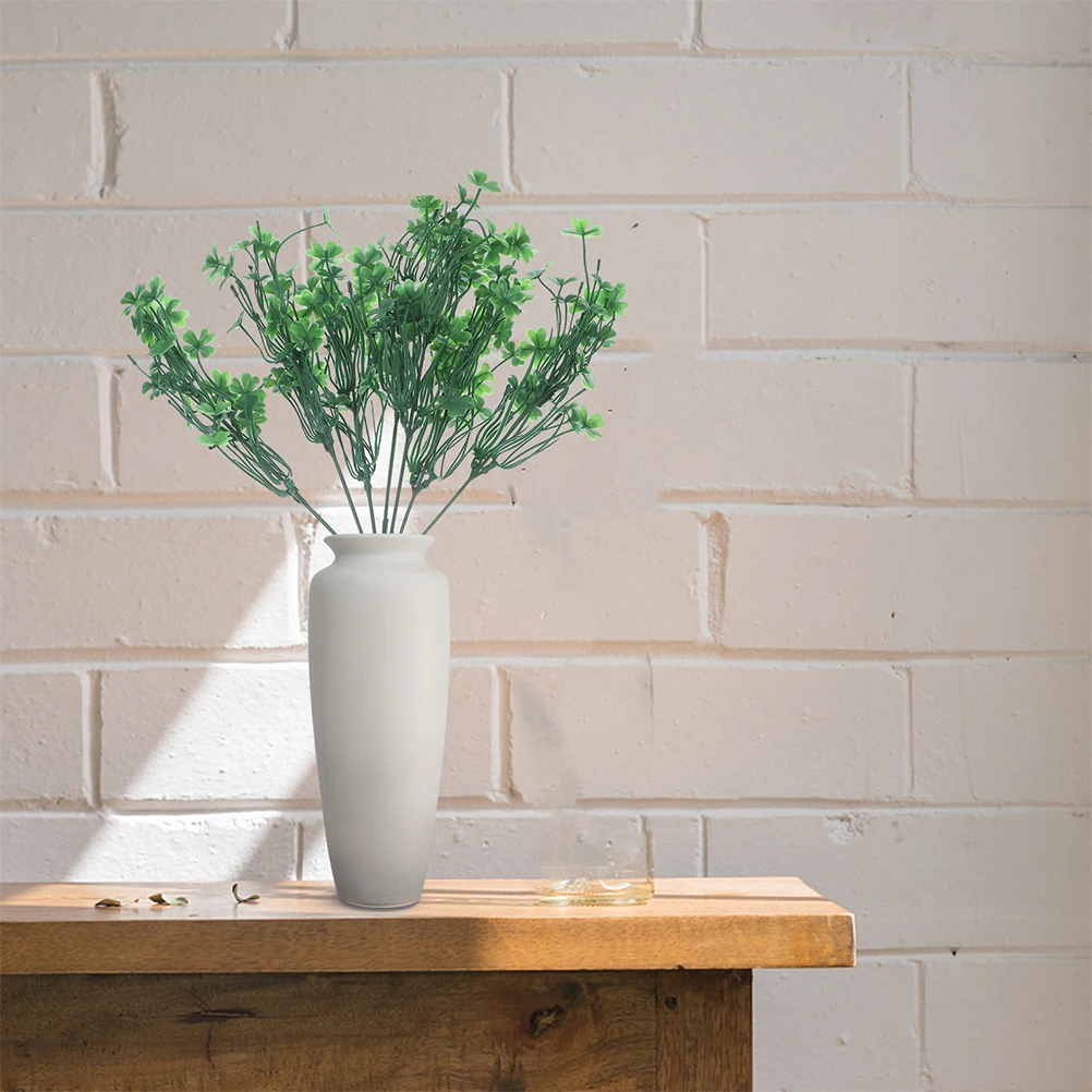 

4 Pcs Artificial Green Plants Realistic Design Material Low Maintenance Indoor Outdoor DecorGreenery Centerpieces Tables