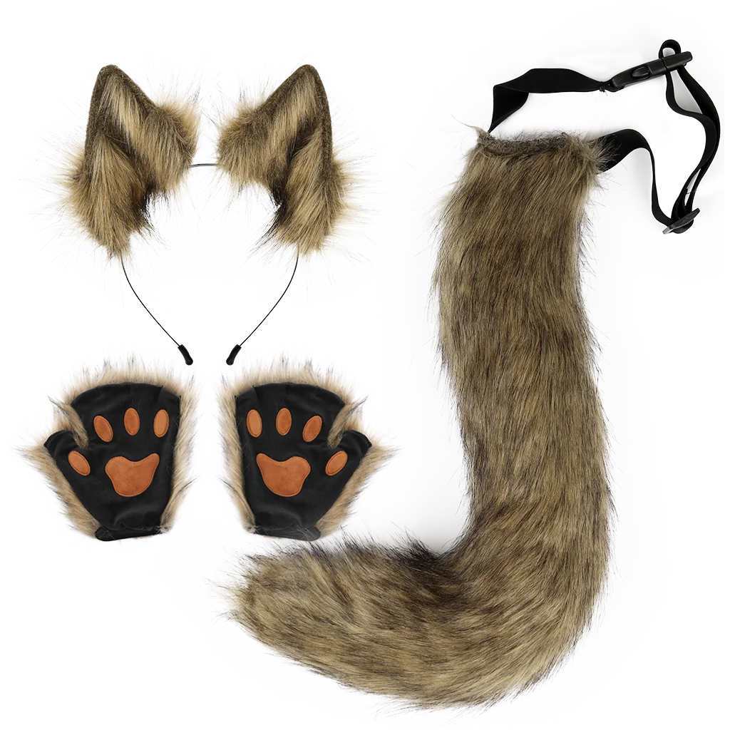 

Рождественский подарок, набор из 3 предметов с лисой — идеально подходит для вечеринок на Хэллоуин, косплея и костюмированных мероприятий