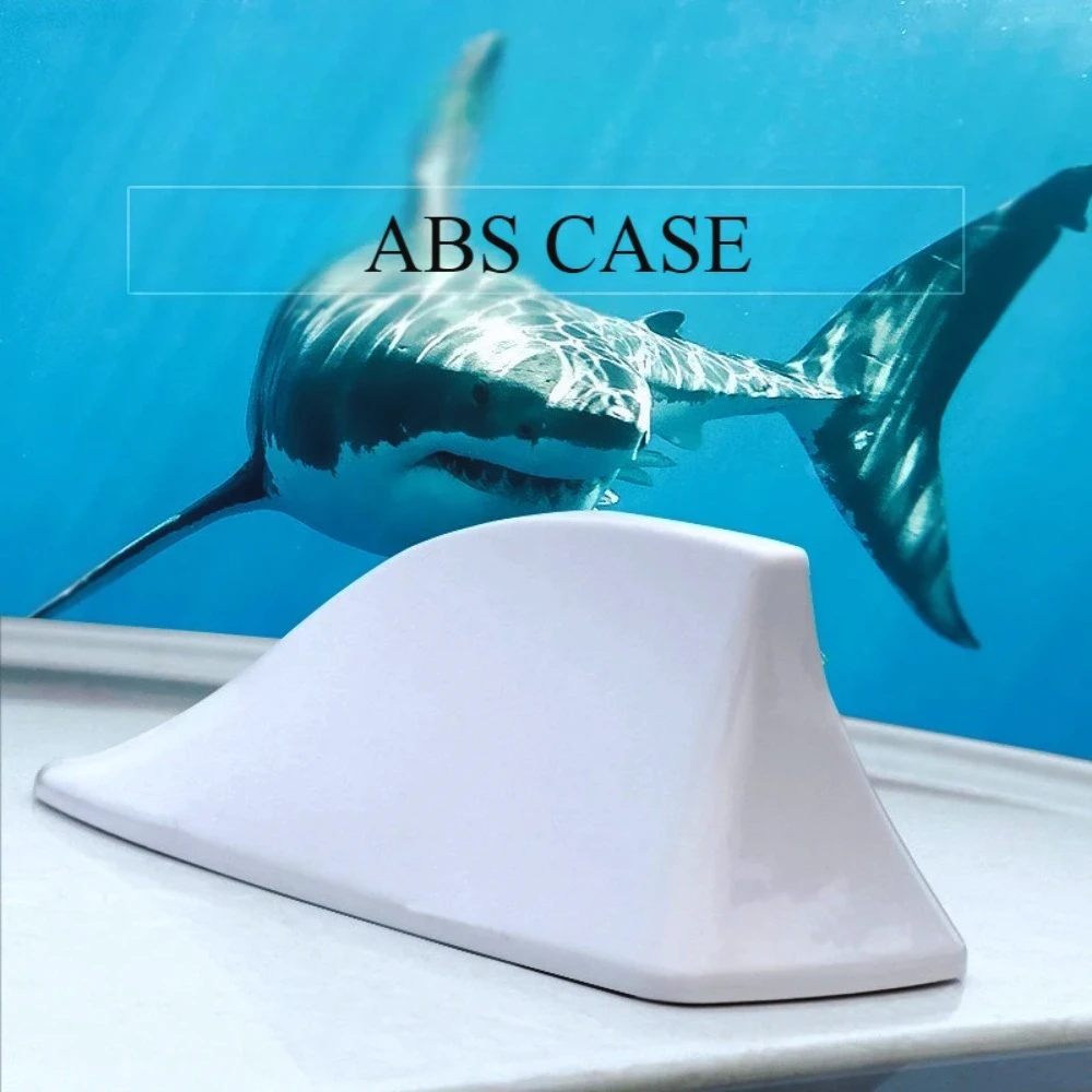Radio  coche con forma  aleta  tiburón, antena  tiburón para coche, diseño  señal FM  Radio para todas las antenas  automóviles,