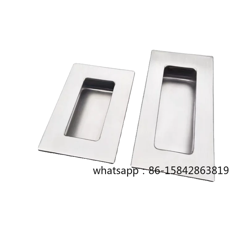 

Встраиваемые ручки из нержавеющей стали 304 PULK-90 PULK-119, скрытые невидимые ручки для дверей шкафов, комплект из трех штук