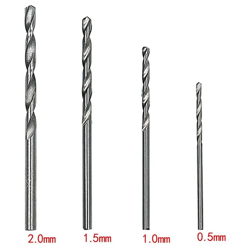 

TKOH-120 шт. 0,5-2,0 мм набор мини-сверл с прямым хвостовиком, крошечные мини-маленькие сверла, спиральная дрель из быстрорежущей стали для фаллоимитатора
