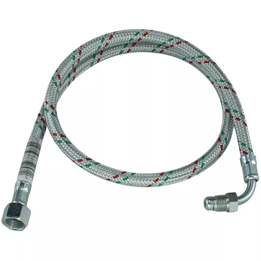 Burner Oil Line Oil Line 3/8 Female X 1/4 Male Silver Oil Line 1/4 Male Connection 3/8 Female Connection 35 Oil Line