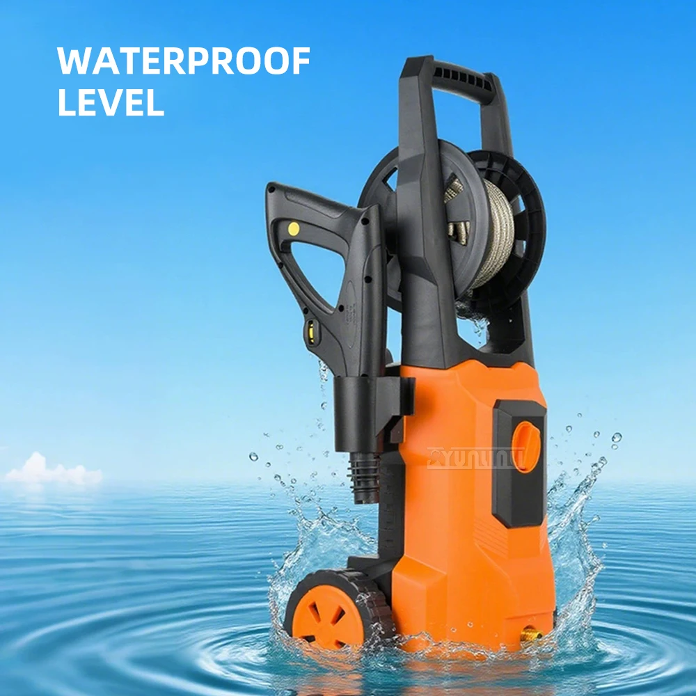 Household Portable High-Pressure Water Cleaning Machine 220V High-Power Flush Machine for Home Use