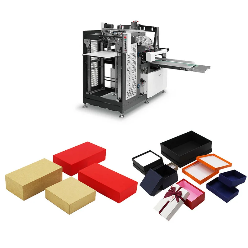 Automatic Rigid Box Forming Machine Corner Pasting Machine Rigid Box Forming Machine
