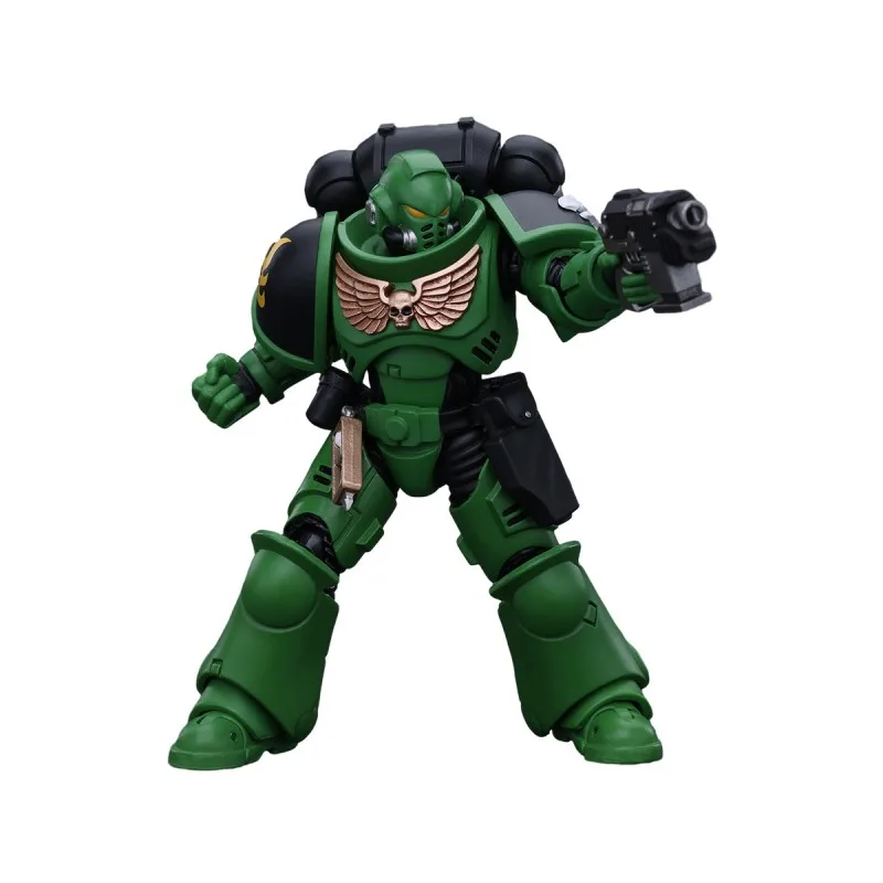 [Pre-Sale] JOYTOY Salamanders Intercessors Brother Haecule จ่าสิบเอก Tsek'gan 1/18 ตัวเลขการกระทํา Warhammer 40K อะนิเมะตุ๊กตาของเล่น J