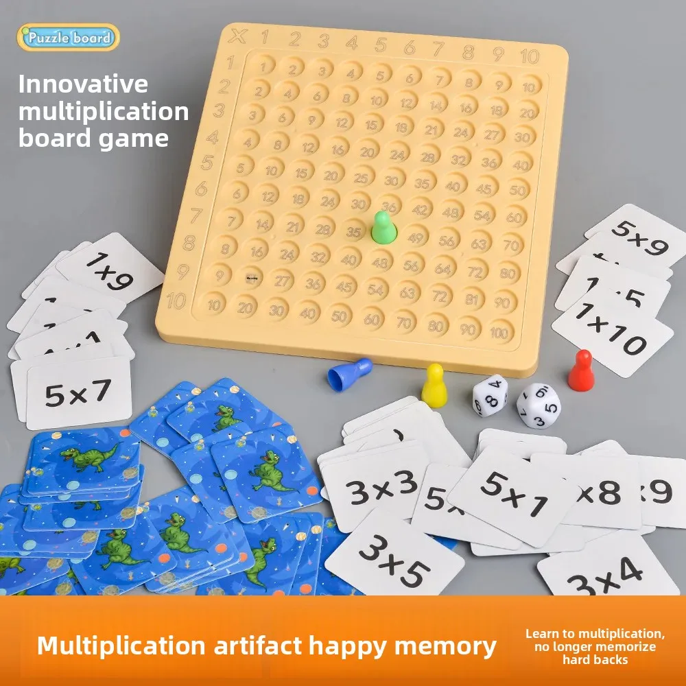 لعبة بطاقة طاولة الضرب للتعليم في مرحلة الطفولة المبكرة للأطفال، منتج ضرب لطلاب المدارس الابتدائية