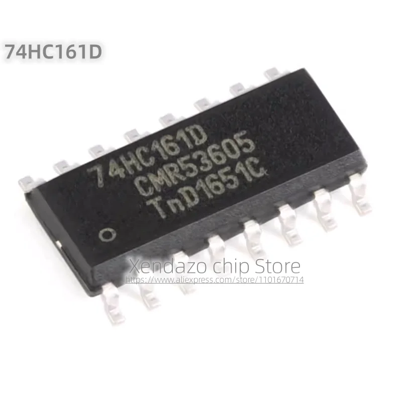 10pcs/lot 74HC161D SOP-16 package Original genuine 4-bit binary counter chip