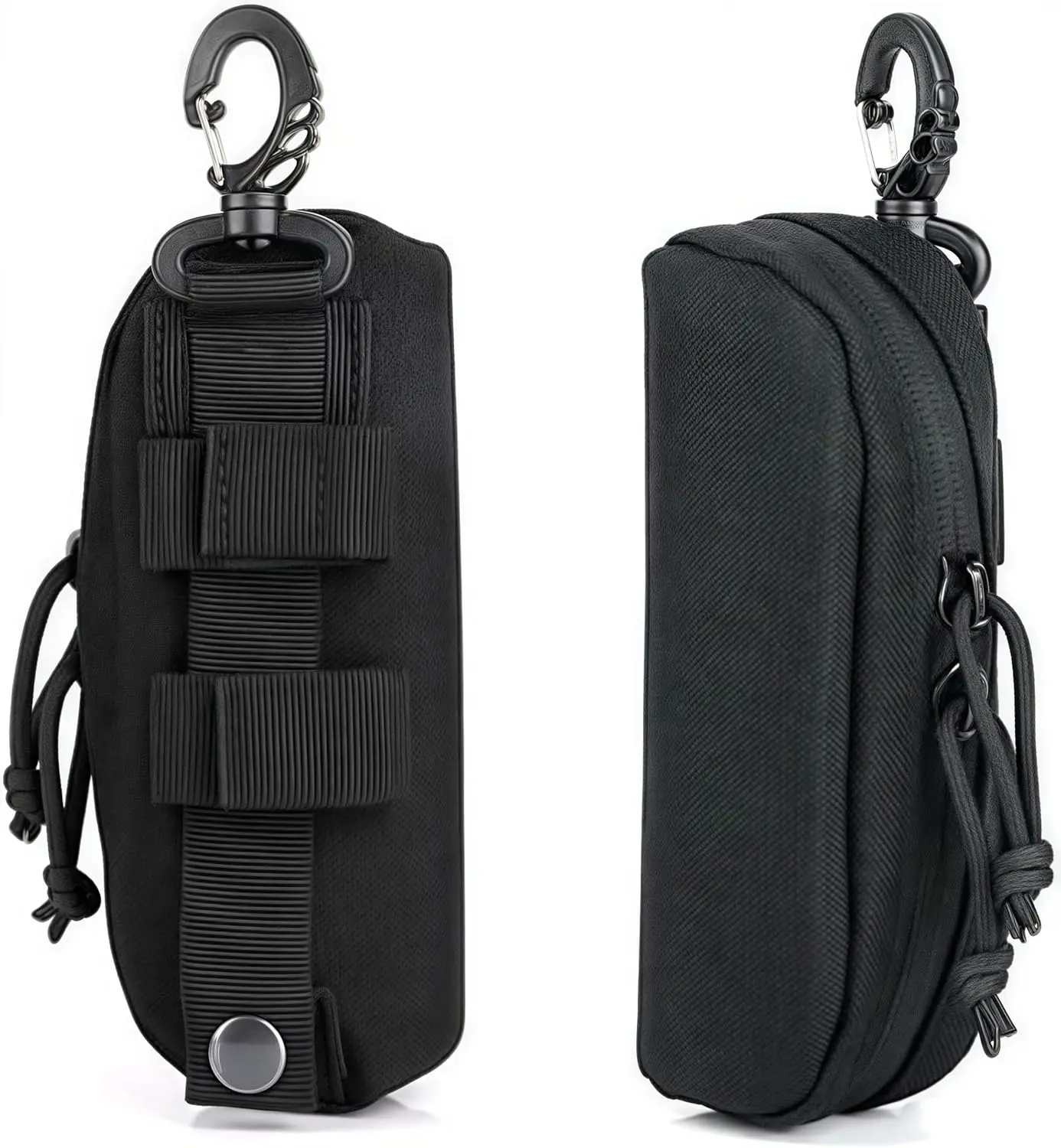 Taktisches MOLLE-Brillenetui, stoßfeste Schutzhülle, tragbares Etui mit Gürtelclip – Detail 1