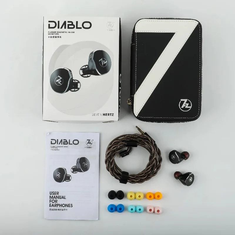 

Наушники-мониторы 7Hz X Crinacle: Diablo/Divine Planar Magnetic Driver HIFI с алюминиевым корпусом премиум-класса