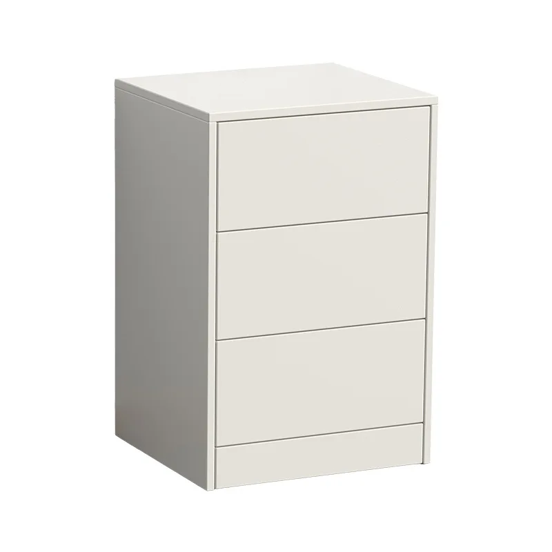 Concealed three-bucket , locker, drawer-type storage , living room, bedroom, wall-side , bedside table, stacked simplicity