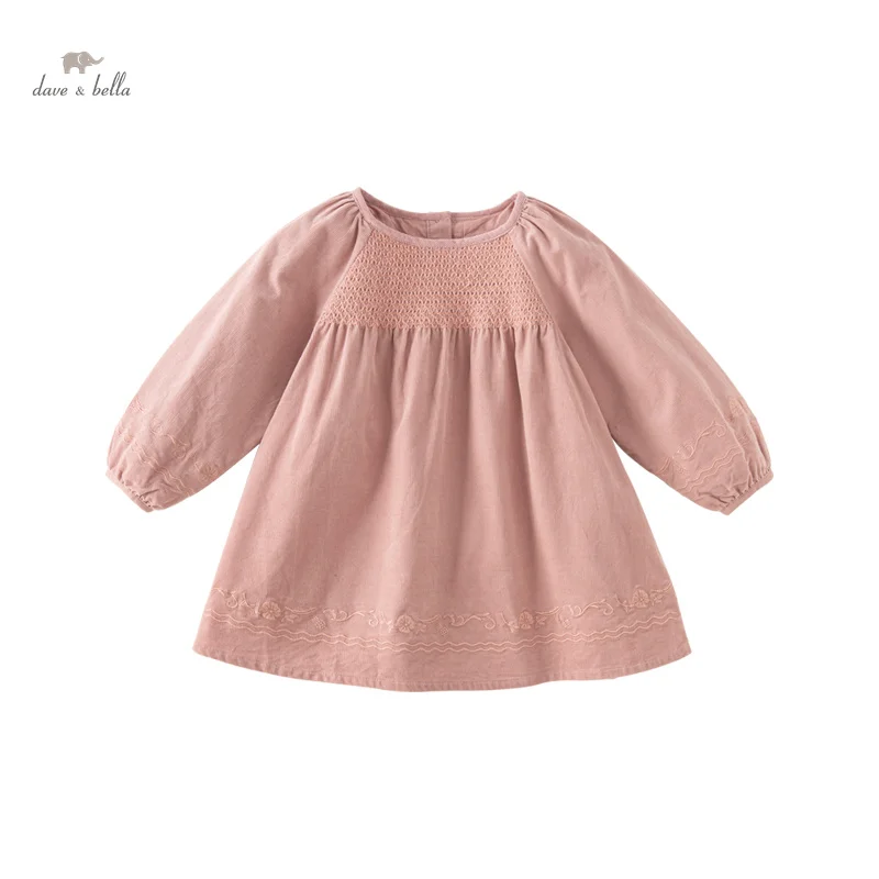 Dave Bella Girls Princess Dress Children Baby Autumn Clothing Casual Fashion Cute Gentle Charm Outdoor Party DB3235936