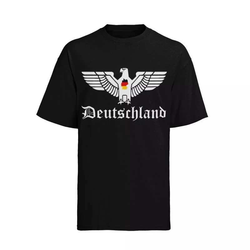 

Let Germany Become A Great Adler I Love Germany Afd T-shirt Cotton Summer New Men's and Women's T-shirt Oversize Tees