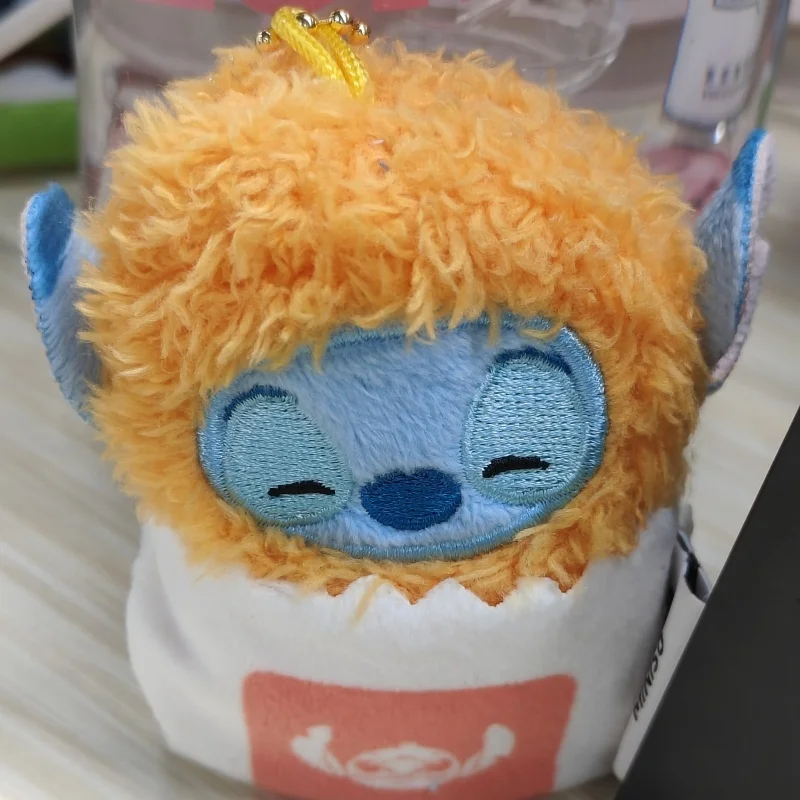 Miniso versión oficial genuina Stitch'S Buddy felpa-adorno colgante de punto oficial para freír muñeco de peluche colgante regalo