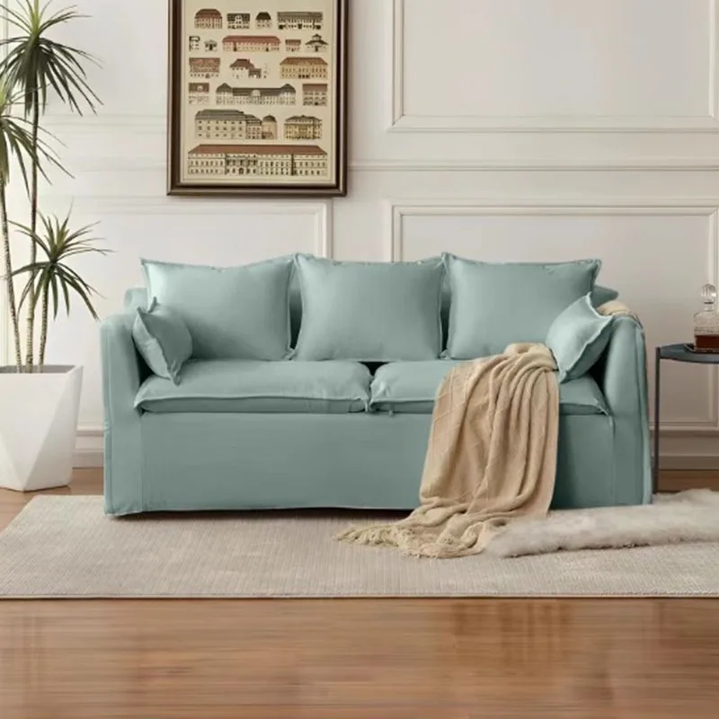 أرائك غرفة المعيشة على شكل سحابة إسكندنافية كرسي أريكة كسولة لطيفة أرائك غرفة المعيشة الحديثة أرضية واحدة أثاث عصري من Tumbonas Playa #3