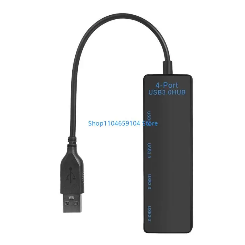 Multiports USB Hub 4Port USB Adapter USB Splitter for Desktop Laptop Offers Quick Data Transfer and Device Charging