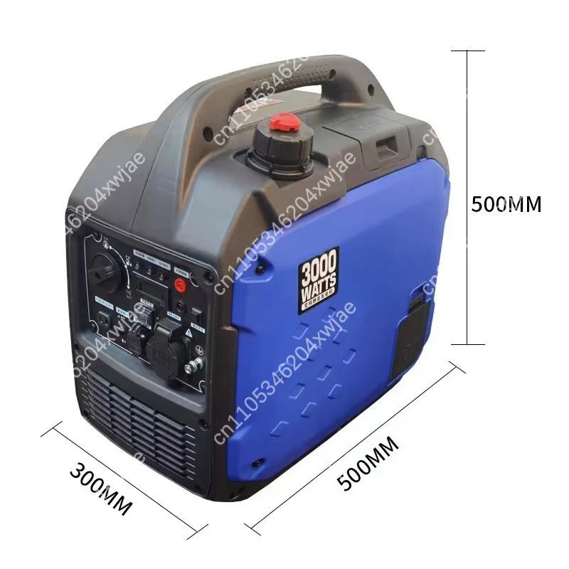 Super Quiet 220V Inverter Generator 3-6KW, Clean Power for Home Backup Camping Outdoor Use